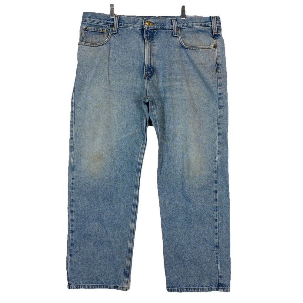 Carhartt Relaxed Fit Jeans B460LVB Distressed Men’s 42x30 (measure 42x29)